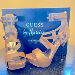 Guess by Marciano Women’s Leather Shoes, Size 5m, Unused